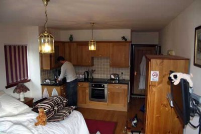 habitación del b&B con cocina! bbness