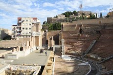 Teatro romano de Cartagena. foto Raquel Lopez