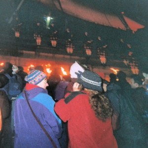 La procesión de antorchas del 29 de diciembre