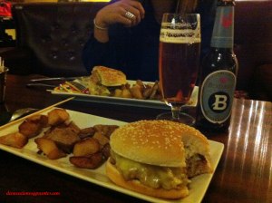Para cenar con cerveza de lux