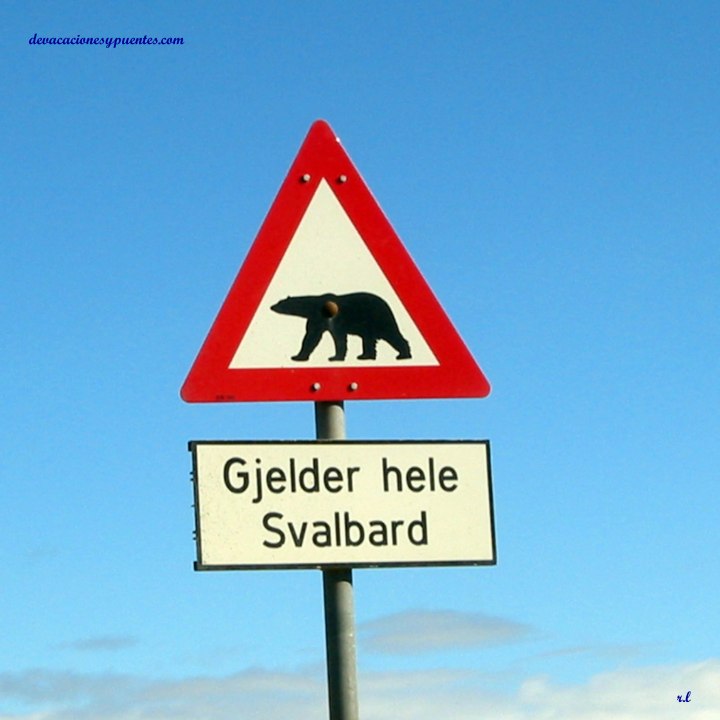 señal en Svalbard
