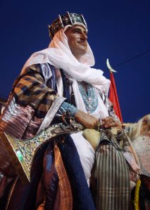 Embajador Beudino con su espingarda