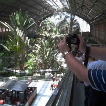 bajada a los andenes