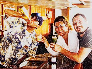 Nada como un mojito en un barco