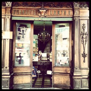 Antigua farmacia de Salamanca