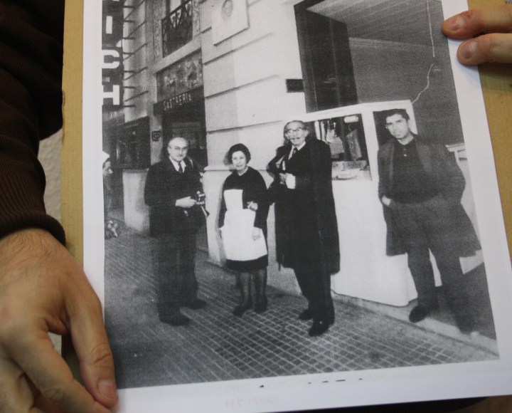 Un turronero de Jijona en el zagúan de Salvador Dalí