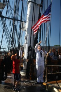 El barco de guerra más antiguo de América, el USS Constitution