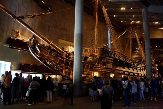 El Vasa, nada más entrar